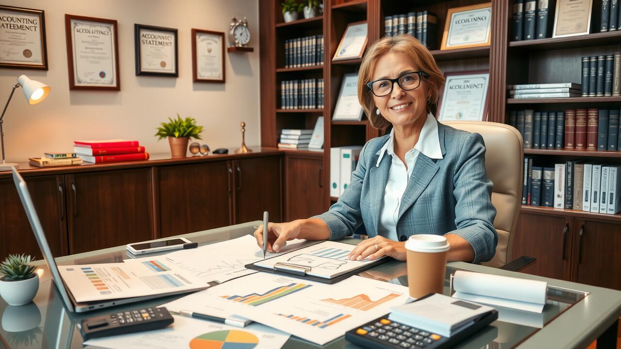 What are the steps to prepare financial statements?